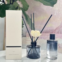Bouteille en verre diffuseur de parfum pour voiture, hôtel, salle de bain, 150 ml, pour aromathérapie, vente en gros