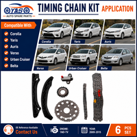 Kit Rantai Timing Baru untuk Auris Verso-S IQ Aygo Peugeot 107 Citroen C1 Mini One D 1.4L 1ND-TV 2001-2015 OE 13506-33030