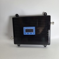 Amplificador de Señal GSM Tri-Banda 3G 4G 5G LTE para Teléfono Móvil con Cobertura de 300-500 m², 65 dB, 900/1800/2100 MHz, Repetidor B8 B1 B3