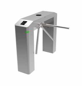 Kiểm soát truy cập an ninh thời gian tham dự RFID turnstile cổng Tripod turnstile rào cản cho phòng tập thể dục văn phòng ngoài trời nói chung - Product Image 5