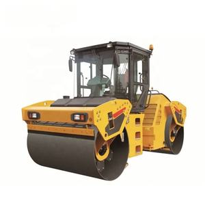 Rodillo de carretera vibratorio resistente XD133 de 13 toneladas para industrias agrícolas tambor doble con componente de motor central - Product Image 3