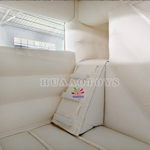 <span class=keywords><strong>Jeux</strong></span> d'extérieur commerciaux PVC blanc gonflable Bounce Hoseouse Wedding Bouncers Jumpers avec Castle Slide Combo pour enfants - Product Image 5