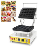 Machines de Chine pour Petites Entreprises Tasse à Café Cône Comestible Faisant 16 Pièces Cuillère Tarte Coquille Machine Biscuits aux Oeufs