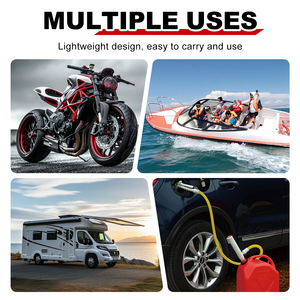 ปั๊มถ่ายโอนเชื้อเพลิงหัวฉีดแบบแมนนวล3.2GPM-ขับเคลื่อนด้วยแบตเตอรี่ยูเอสบีทนทานและใช้งานง่าย - Product Image 6