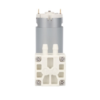 Pompe à air à diaphragme miniature personnalisée HCKG, débit de 6 L/min, 80 Kpa, faible bruit, petit moteur à courant continu, pompe à gaz portable pour l'automatisation