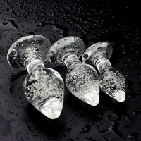 Plug anal en verre phosphorescent, Dildo, Jouets sexuels pour femmes, Masturbateur, Articles pour adultes, Plug anal Cosplay, Massage de la prostate