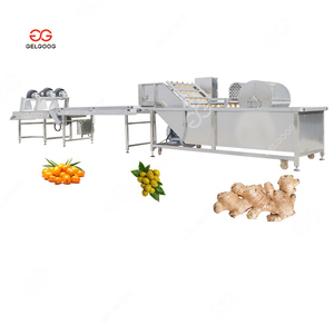 Tự Động Không Khí Thổi Tỏi Bàn Chải Làm Sạch Thiết Bị Chải Làm Sạch Gừng Tỏi Sạch Máy - Product Image 4