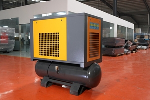 Tiếng ồn thấp 10HP 15HP 20HP 30HP 8bar 16 bar 20 bar Máy nén khí trục vít di động để cắt laser và máy cắt Plasma CNC - Product Image 3