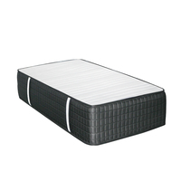 Matelas en latex pleine grandeur de 14 pouces Matelas chinois en boîte emballé sous vide en mousse à mémoire de forme 100% naturelle pour hôtels à lit double