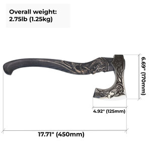 Hot Selling <b>Viking</b> <b>Axe</b> for Chopping Firewood Outdoor Forging <b>Axe</b> Outdoor Tree Cutting Stainless Steel <b>Viking</b> <b>Axe</b> For Sale - Product Image 2