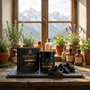 Résine de Shilajit de l'Himalaya Naturelle Premium, Pétrole Minéral Pur Authentique, Complément Herbal 100% Pur de Shilajit de l'Himalaya - Product Image 1