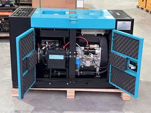 Di alta qualità 10KW 12KW 10KVA 15KVA 20KVA silenzioso AC DC casa Standby saldatore macchina generatore Diesel Inverter generatore - Product Image 4