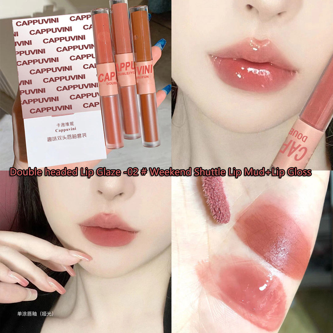 02 # Weekend Shuttle Lip Mud+Lip Gloss