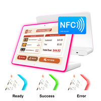 Sistema de Pedidos para Restaurantes con Pantalla Táctil en Forma de L de 10 Pulgadas, RJ45, NFC, Cámara, Tableta Android Inteligente para el Hogar