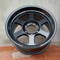 Llantas de aleación negras de 18x9 PCD 6x139,7, nuevo diseño todoterreno, 4x4, pedido mínimo de 4 piezas