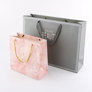 <span class=keywords><strong>BTO</strong></span>-bolsas de papel kraft personalizadas para guardar comida, asas de bolsa de transporte para compras, regalo marrón de lujo, con su propio registro - Product Image 4