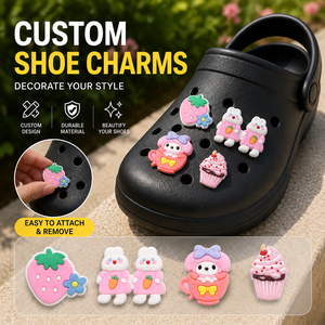 Abalorios de moda casual para <span class=keywords><strong>zapatos</strong></span> de mujer, accesorios de dibujos animados para playa, accesorios para calzado, de <span class=keywords><strong>outlet</strong></span> de fábrica - Product Image 1