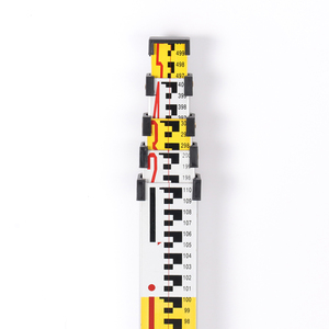 San lấp mặt bằng que tháp Cai Trị 5-mét dày hợp kim nhôm Cai Trị mức độ khảo sát cực mở rộng quy mô độ cao công cụ đo lường - Product Image 3