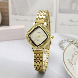 Nuevo Reloj de Mujer con Forma de Diamante, Estilo Femenino, Moda de Nicho, Estilo Barroco, Personalizado, Correa de Aleación, Reloj de Cuarzo para Estudiantes - Product Image 1