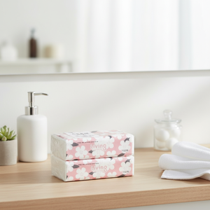 High Quality Cotton Tissues Low-Priced Living Soft Pack 150 <b>Sheets</b> X 3 - Product Image 3