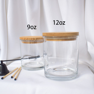 8 औंस 10 औंस 12 औंस 16 औंस रंग पेंटिंग मैट शीनी ब्लैक ग्लास रचनात्मक मोमबत्ती जार सिलेंडर ऑरा पोत घर की सजावट के लिए - Product Image 3