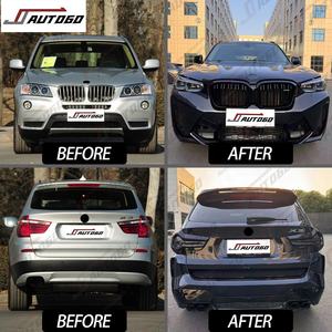 Kit de carrocería de Venta caliente de fábrica para <span class=keywords><strong>BMW</strong></span> <span class=keywords><strong>X3</strong></span> <span class=keywords><strong>xDrive</strong></span> <span class=keywords><strong>20d</strong></span> 28I 35i M X 11-17 actualización a 2023 + F976 LCI M-Power X3M M montaje de parachoques de potencia - Product Image 2