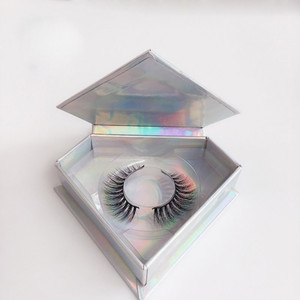 Fabricante Especializado en Pestañas Postizas Triangulares de Color Rosa Brillante Hechas a Medida con Cajas de Regalo y Logotipo Personalizado - Product Image 4