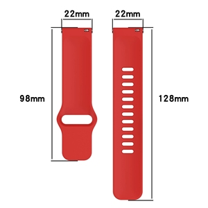 Bracelet en silicone respirant avec <span class=keywords><strong>boucle</strong></span> <span class=keywords><strong>ardillon</strong></span> pour Redmi Watch 5 Active, bracelet de rechange sport pour smartwatch 22 mm - Product Image 5