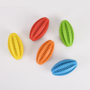 Factory Custom BPA-Free Natural Rubber Tough Durable Interactive Pet <b>Dog</b> Chew <b>Ball</b> Toy for Aggressive Chewers - Product Image 5