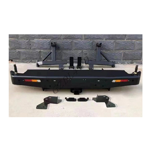 Parachoques Trasero 4x4 para <span class=keywords><strong>Land</strong></span> <span class=keywords><strong>Cruiser</strong></span> Serie <span class=keywords><strong>75</strong></span> 79, Barras de Protección Trasera, Accesorios Todoterreno para Camioneta - Product Image 5