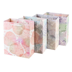 Borsa Rigida di Lusso Floreale per Bomboniere, Design per Matrimoni, Shopping, Logo Personalizzato, Materiale Composito con Goffratura Dorata - Product Image 1