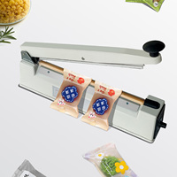 Machine à Souder Manuelle Portable 500 mm pour Sacs en Plastique, Scelleuse à Air Chaud pour Sachets de Thé