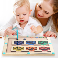 Juguete de Conteo de Números para Educación Temprana Montessori, Tablero de Cálculo Matemático con Dedos, Herramienta de Enseñanza de Matemáticas Preescolar