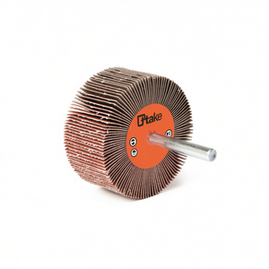 Ttake Abrasive Flap <b>Wheel</b> 80x20 Mm 60 Grit 6 Mm Shaft For <b>Grinding</b> - Product Image 2