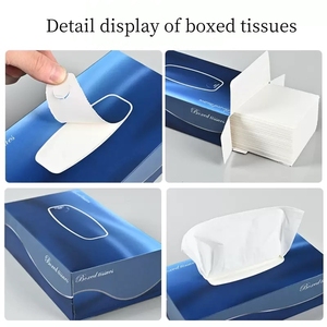Thiết kế tùy chỉnh Hộp khăn giấy mặt với khăn giấy trong một giải pháp lưu trữ thuận tiện - Product Image 3
