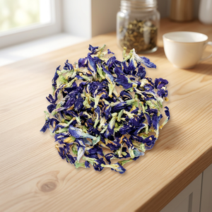 Dried Flower <b>Tea</b> for Natural Blue <b>Tea</b> Brewing Pure Butterfly Pea Flower Herbal Infusion <b>Tea</b> Leaves - Product Image 2