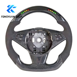 <span class=keywords><strong>Volante</strong></span> Personalizado de Fibra de Carbono Forjado con Alcántara y LED para <span class=keywords><strong>BMW</strong></span> E60 E63 M6 M5 E61 E64 525i <span class=keywords><strong>530</strong></span> 630 650 Serie 5 Serie 6 Sin Airbag - Product Image 1