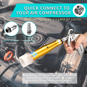 Bán Hàng Cao Không Khí Thổi Súng Khô Làm Sạch Súng Bộ Dụng Cụ Rửa Xe Công Cụ Với Vòi Phun - Product Image 5