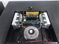 Amplificateur de puissance professionnel BRJ CA4 2*350W classe AB, système audio analogique pur 2 canaux pour scène et événements live