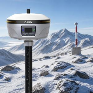 อุปกรณ์สำรวจ GNSS RTK ระดับมืออาชีพ CHC IBASE/B5 มาตรฐาน IP68 อุณหภูมิใช้งาน -45~75 องศาเซลเซียส สถานีฐาน GPS 1408 ช่องสัญญาณ - Product Image 4