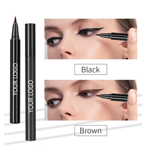 Venta al por mayor Mineral Liquid <span class=keywords><strong>Eyeliner</strong></span> Pen impermeable negro punta fina agua activada Etiqueta Privada para maquillaje de ojos - Product Image 2