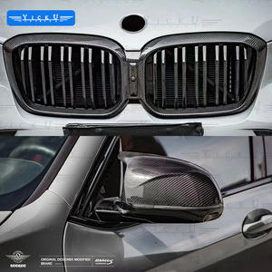 Kit de Carrocería de Fibra de Carbono Seca YICKU para <span class=keywords><strong>BMW</strong></span> X3M F97 LCI, Estilo SOOQOO, Alerón Delantero, Rejilla, Faldones Laterales, Difusor Trasero, Spoiler <span class=keywords><strong>2022</strong></span>+ - Product Image 6
