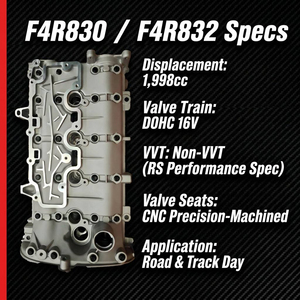 Conjunto de Cabeza de Cilindro F4R 830 832 2.0L 16V DOHC para Renault <span class=keywords><strong>Clio</strong></span> III RS <span class=keywords><strong>197</strong></span> 200 OEM 110413839R 7711368698 Performance - Product Image 5