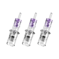 Aiguilles de cartouche universelles OEM MTS pour machine de maquillage permanent, compatibles avec E450, stérilisées Dupont Tyvek, 10 pièces/boîte