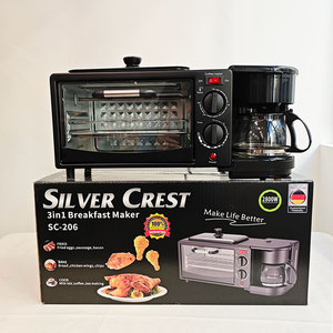 In Stock Multifunction Breakfast Machine 3-in-1 <b>Toaster</b> Oven Frying Pan 9L Coffee Maker Household <b>Toaster</b> Sandwich Maker 3 in 1 - Product Image 4