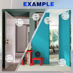 Hiện đại Heavy-Duty thép không gỉ 360 độ gấp bản lề lên và xuống xoay cửa pivot bản lề - Product Image 6