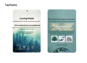 Canotta Casual da Uomo Lijia Premium in Seta Modal con Scollo a V, Senza Cuciture, Traspirante e Anti-umidità - Product Image 3