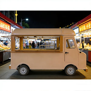 Carrito de Venta Móvil de Helados Rosa y Blanco con Diseño Divertido de Nubes, Acero Inoxidable, 4 Estantes, para Jardín, Parque o Catering - Product Image 5