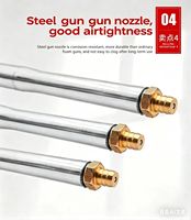 Pistola de calafateo manual de suministro directo de fábrica, herramienta de acero para juntas de poliuretano, uso industrial, bricolaje, OEM, construcción