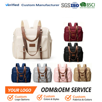 Sac à langer convertible 4 en 1 pour bébé, se transforme en sac à dos à langer, sac à main pour bébé, sac à langer bandoulière pour poussette, sac de voyage pour bébé